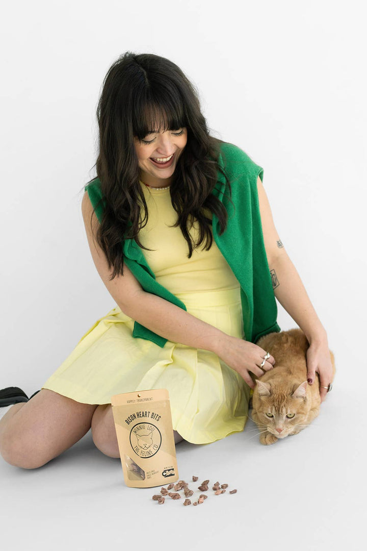 Winnie Lou - The Canine Co. - Bison Heart Bits - Cat