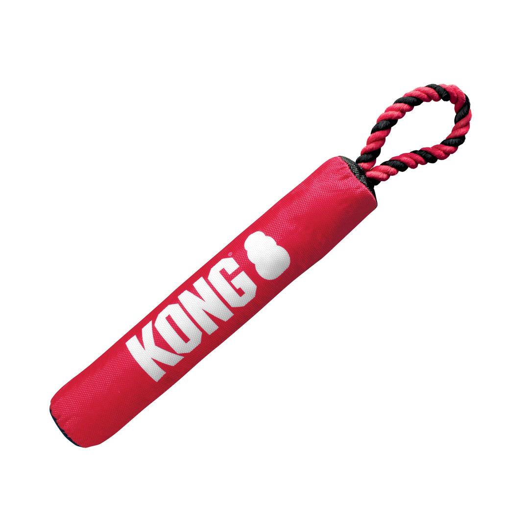 Pet Palette Distribution - KONG® Signature Stick w/Rope Dog Fetch Toy Medium
