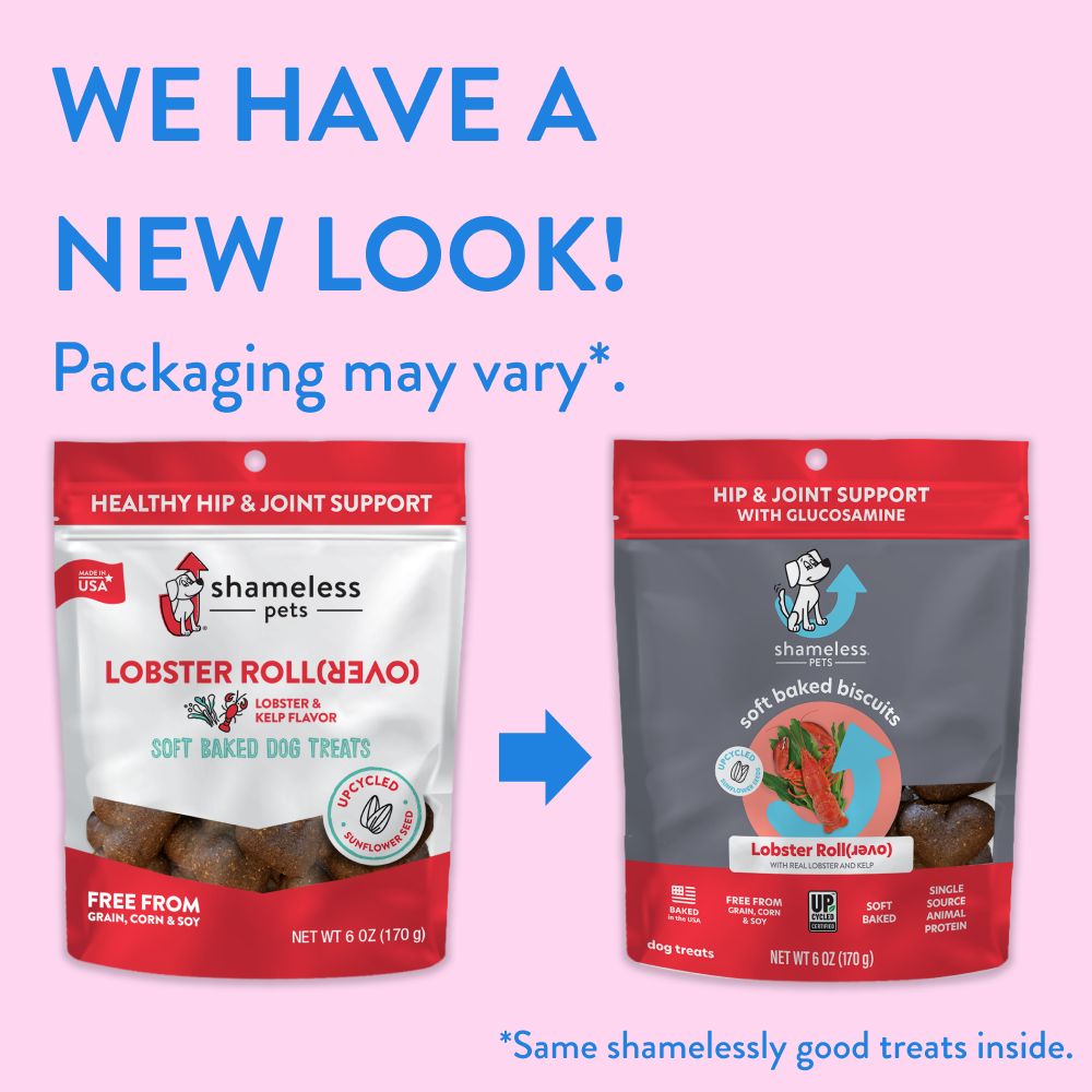 Shameless Pets - Lobster Rollover Soft Baked Dog Treats