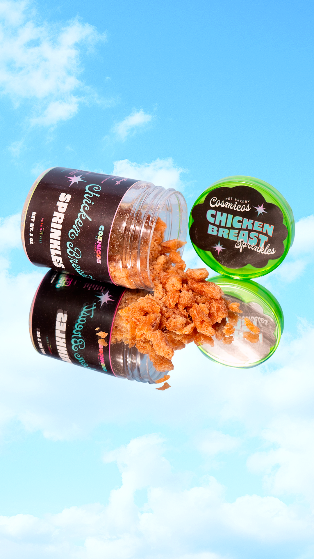 Cosmicos Pet Bakery - Chicken Breast Sprinkles for Dogs and Cats