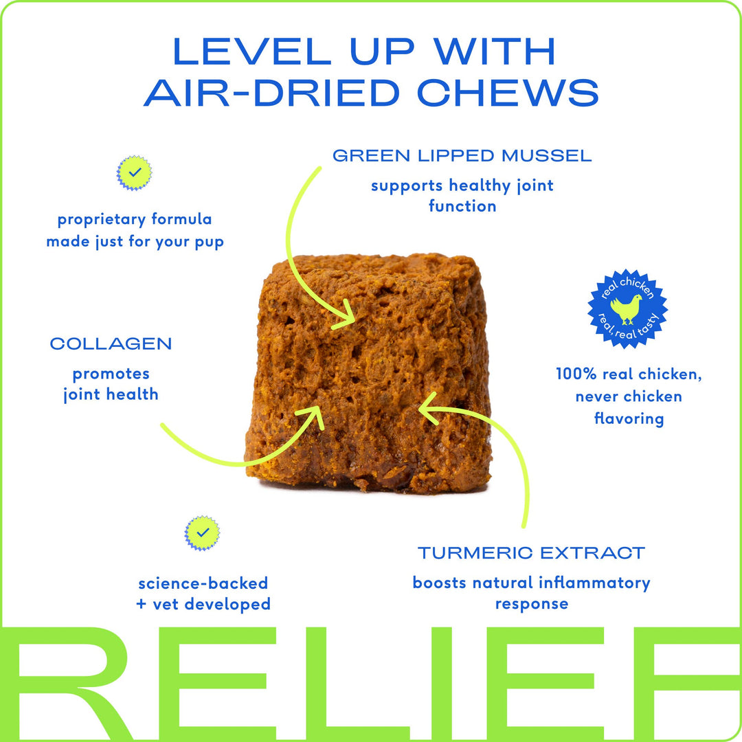 Native Pet - Relief Chews, Hip & Joint Supplement for Dogs: 30ct