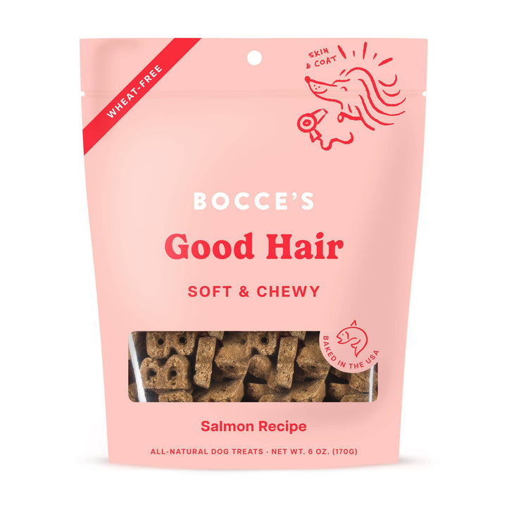 Pet Palette Distribution - Bocce's Bakery Dailies Good Hair Soft & Chewy Dog Treats 6oz