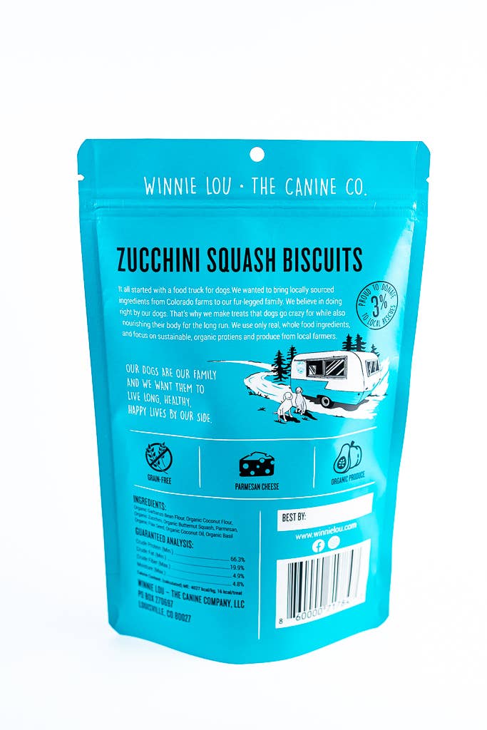 Winnie Lou - The Canine Co. - Zucchini Squash Biscuits