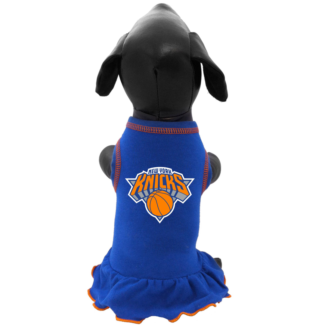 All Star Dogs - New York Knicks - Cheerleader Dog Dress: Small