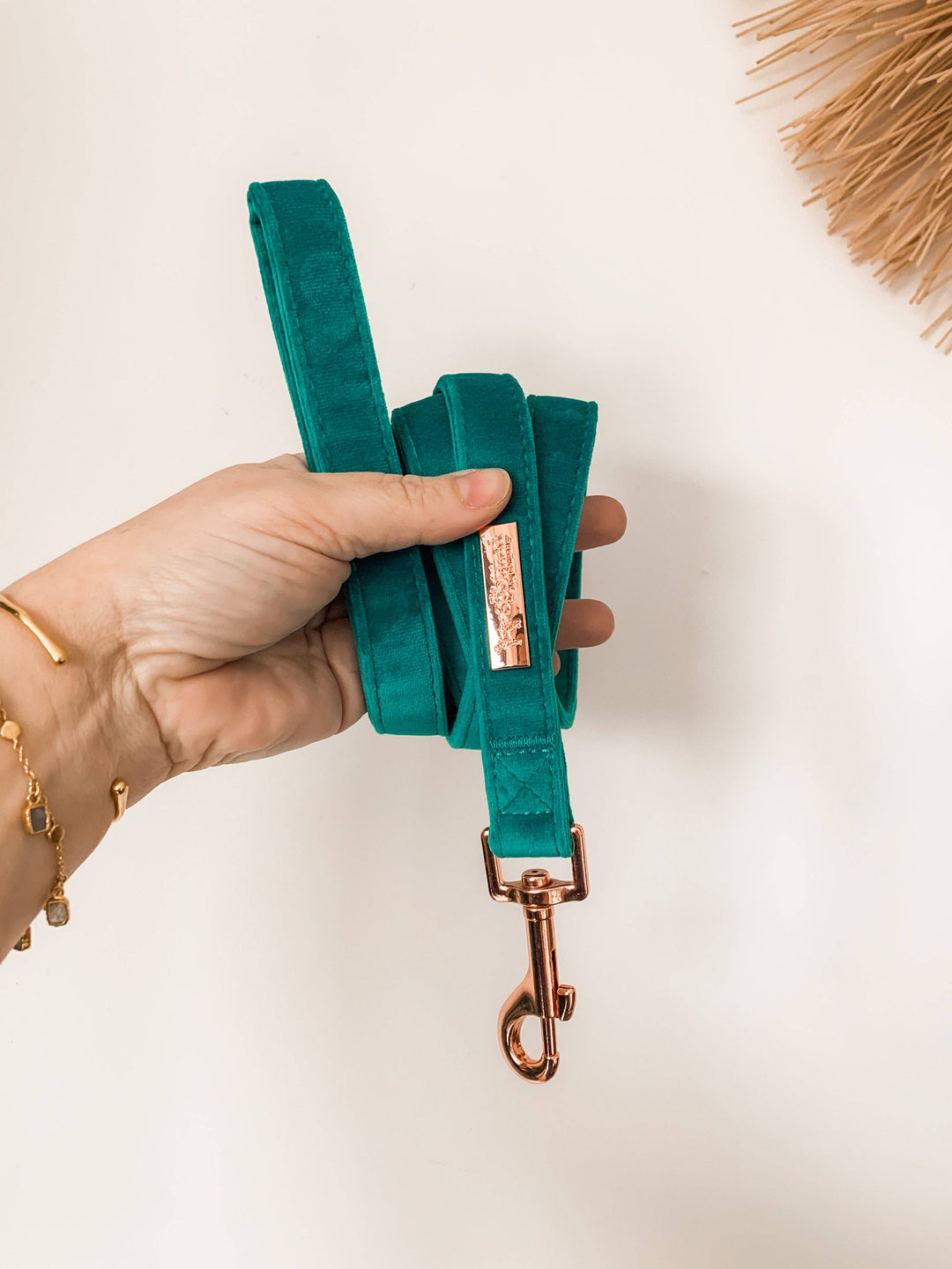 The Spotted Dog Company - Jade Velvet Harness: Medium