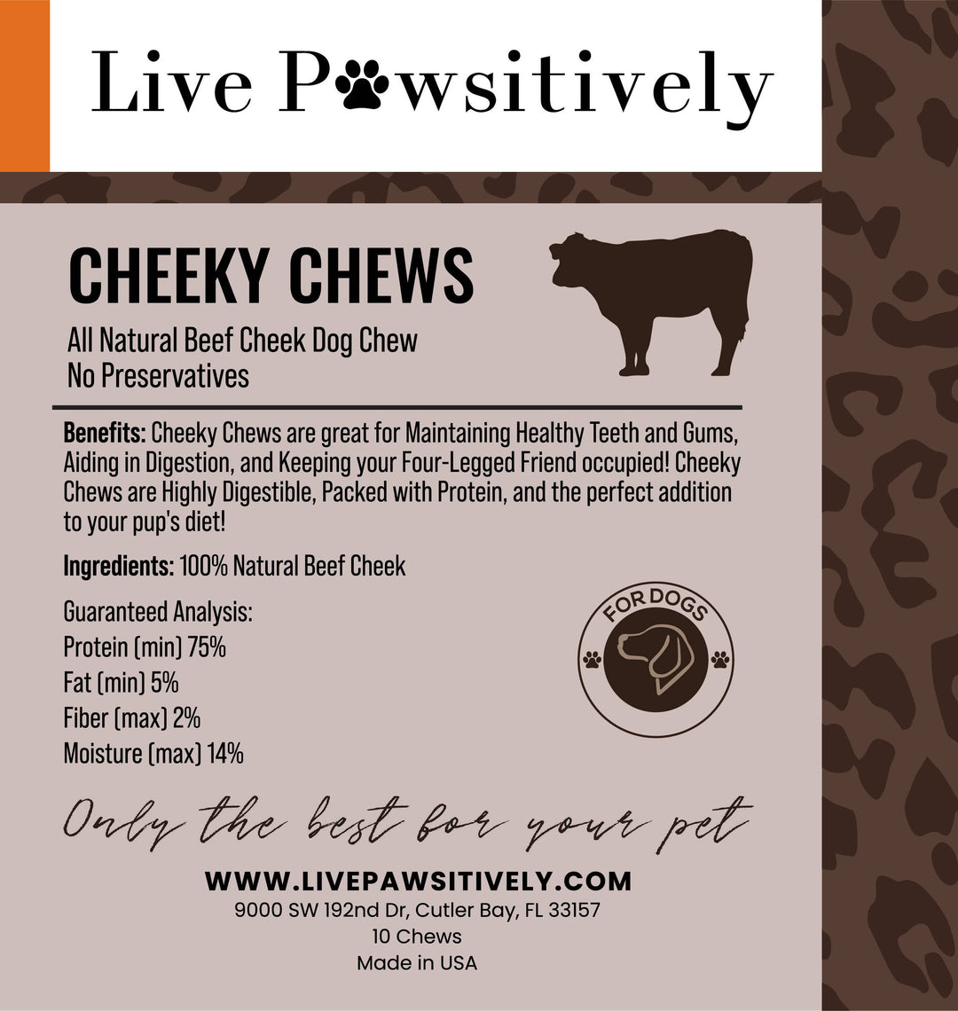 Live Pawsitive - Cheeky Chews
