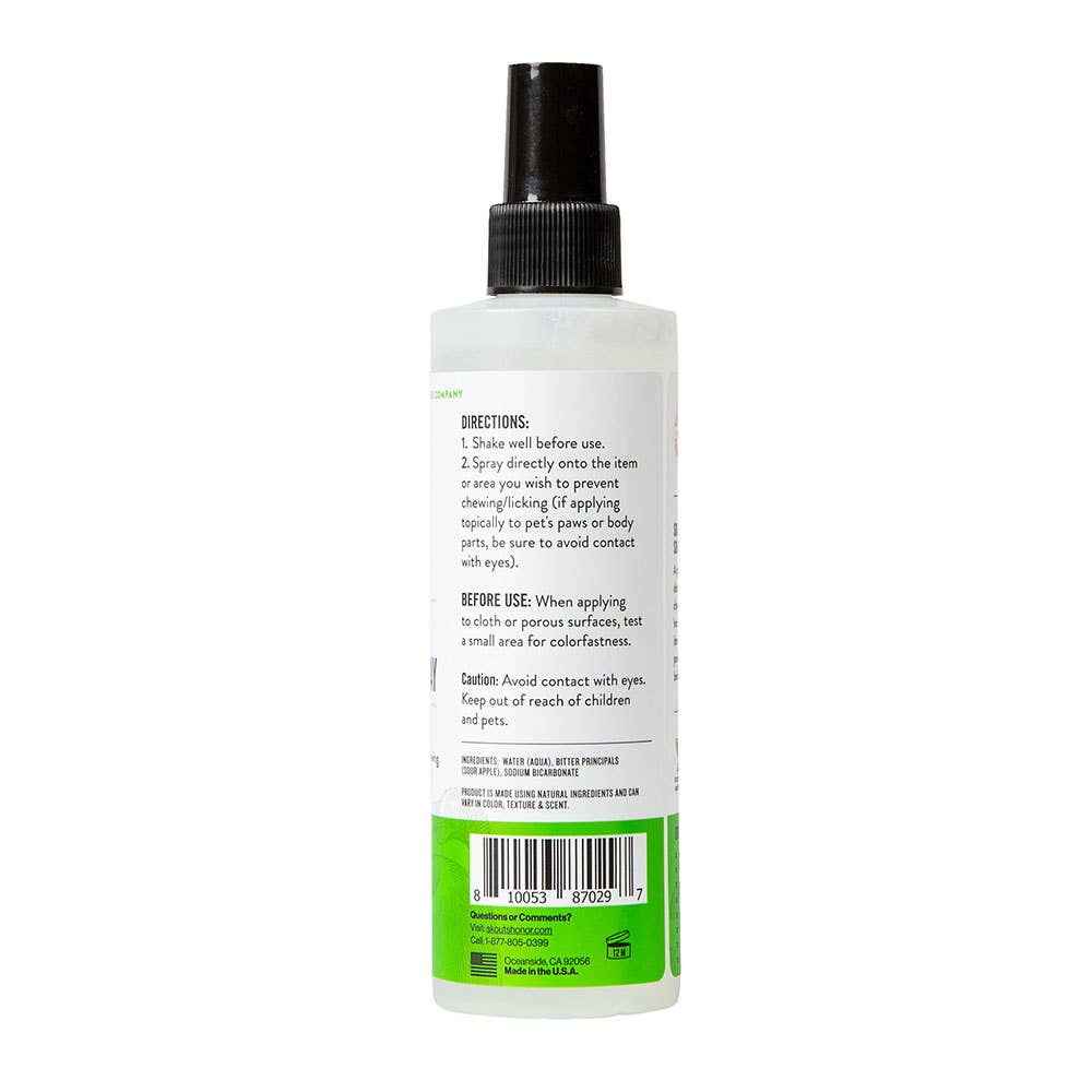 Pet Palette Distribution - Skout's Honor Super Sour! Anti Chew Spray 8 oz