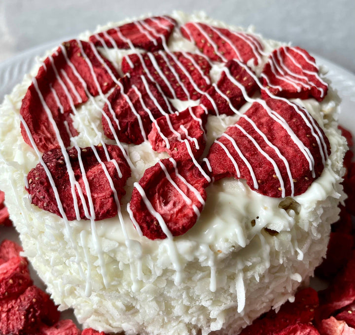 YumYum4DOGS - Strawberry Shortcake Dog Cake Treat