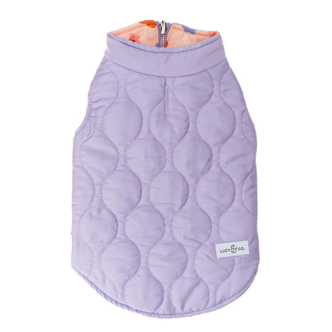 The Let's Groove Reversible Puffer Vest: X-Large