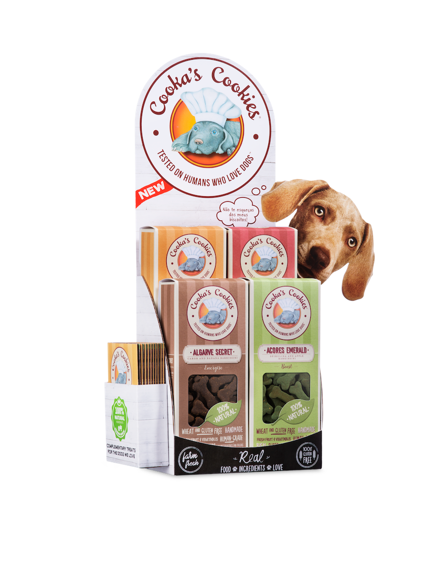 Cooka's Cookies - Acores Emerald - Natural Dog Treats with Superfoods