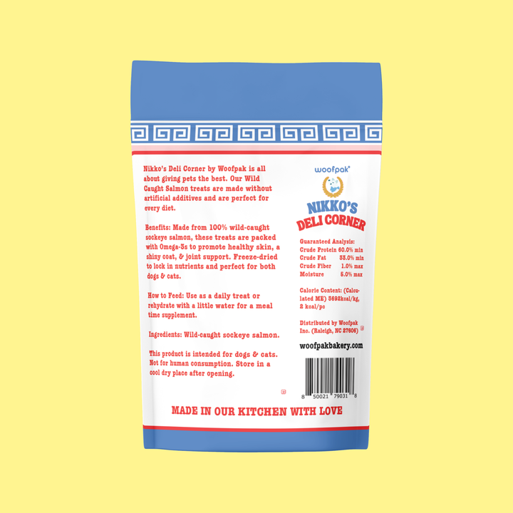 Woofpak Dog Bakery - Wild Caught Salmon