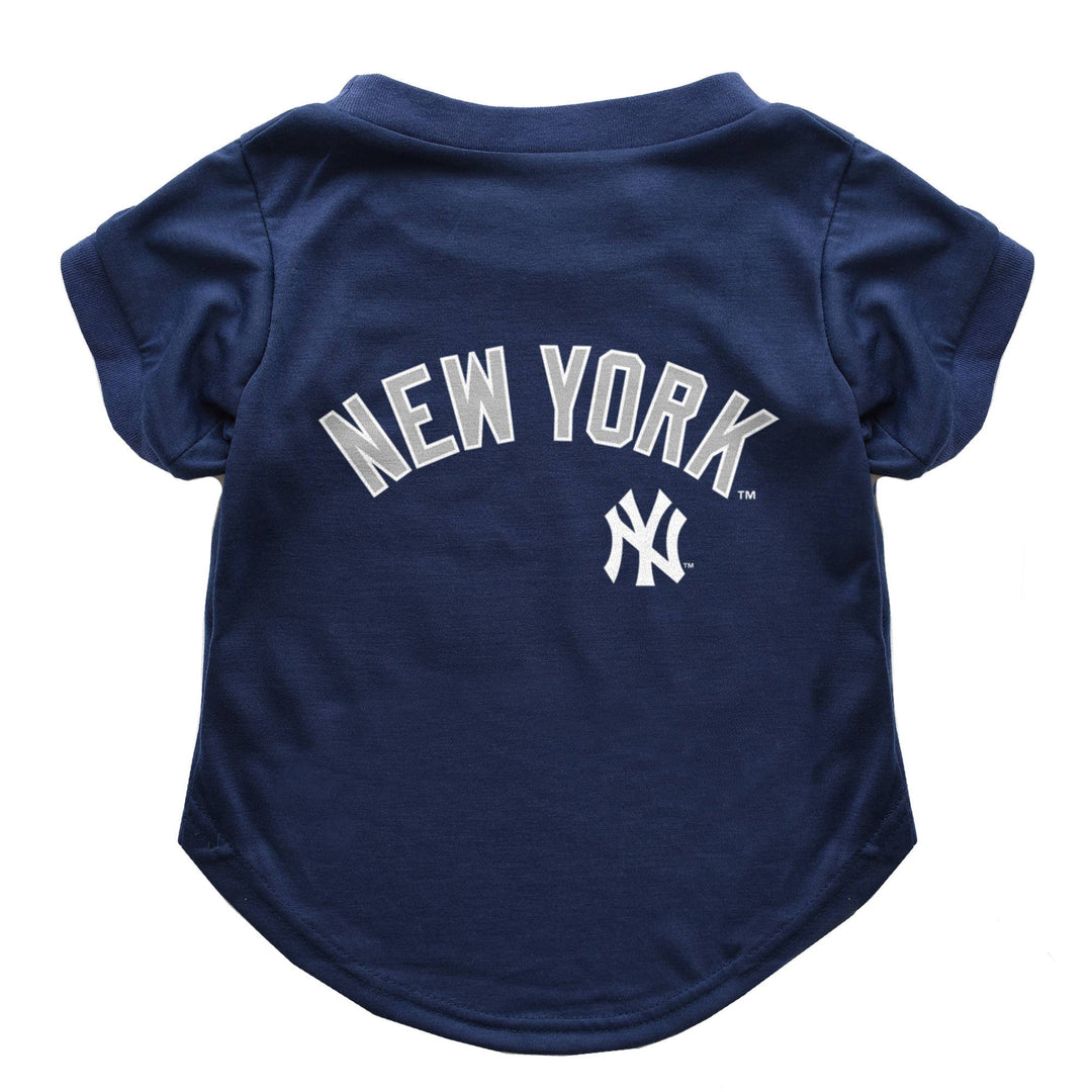 Little Earth Productions - MLB New York Yankees Pet T-Shirt: X-Small