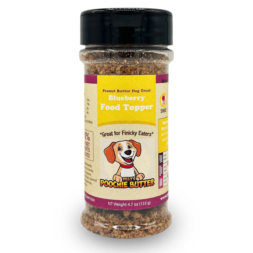 Poochie Butter - Dog Food Topper All Natural 4.7oz: Peanut Butter