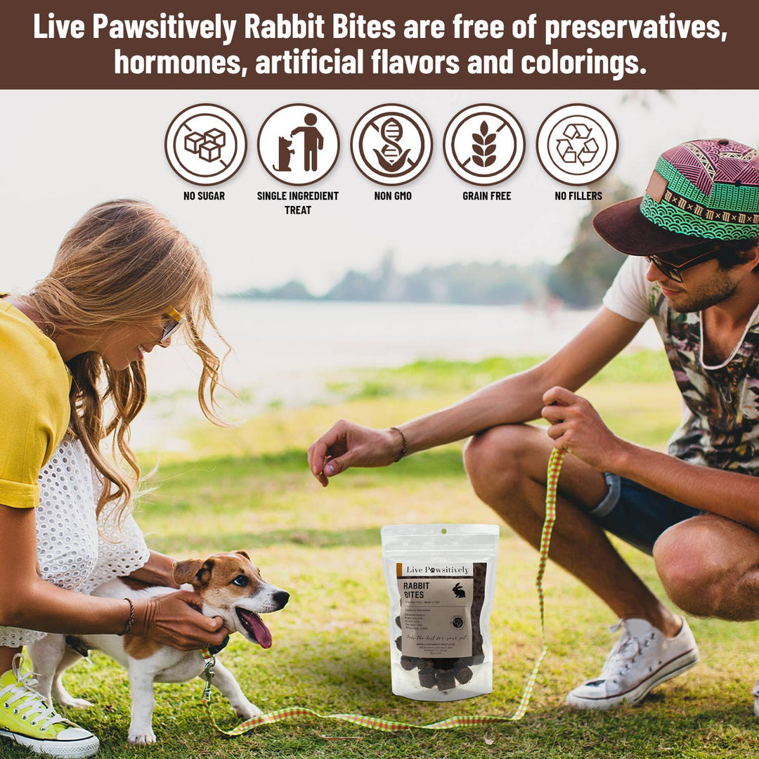 Live Pawsitive - Rabbit BITES