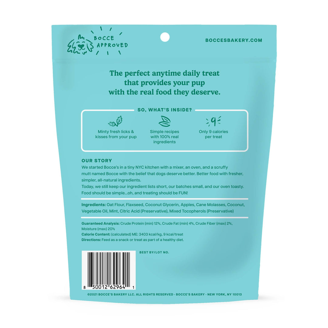 Pet Palette Distribution - Bocce's Bakery Dailies Brushy Bites Soft & Chewy Treats 6oz