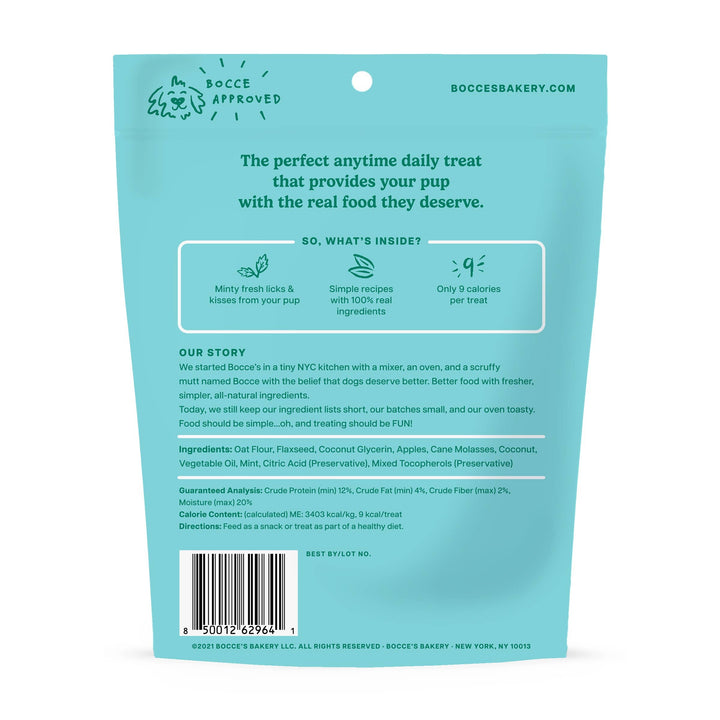 Pet Palette Distribution - Bocce's Bakery Dailies Brushy Bites Soft & Chewy Treats 6oz