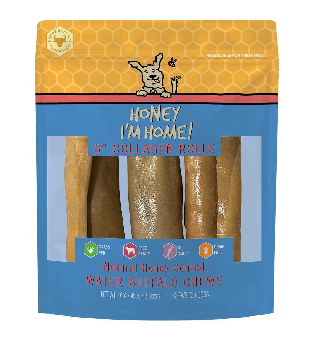 Honey I'm Home - 6" COLLAGEN ROLLS
