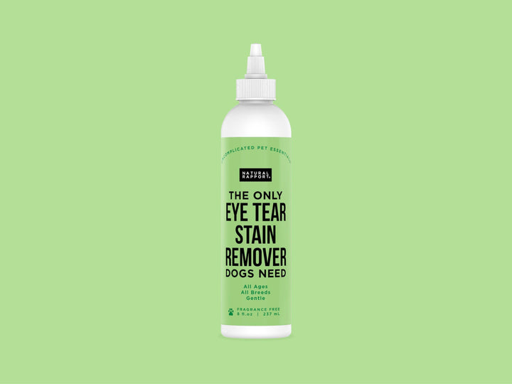 Natural Rapport - The Only Eye Tear Stain Remover Dogs Need: 3 ounce