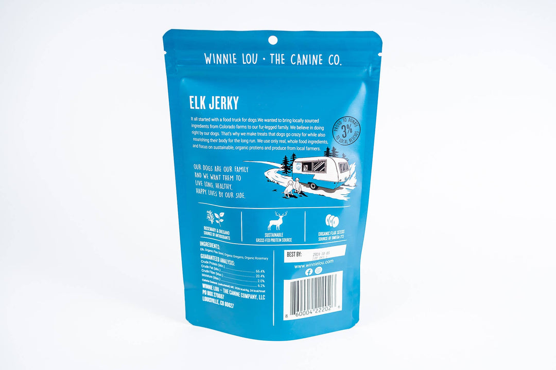 Winnie Lou - The Canine Co. - Elk Jerky