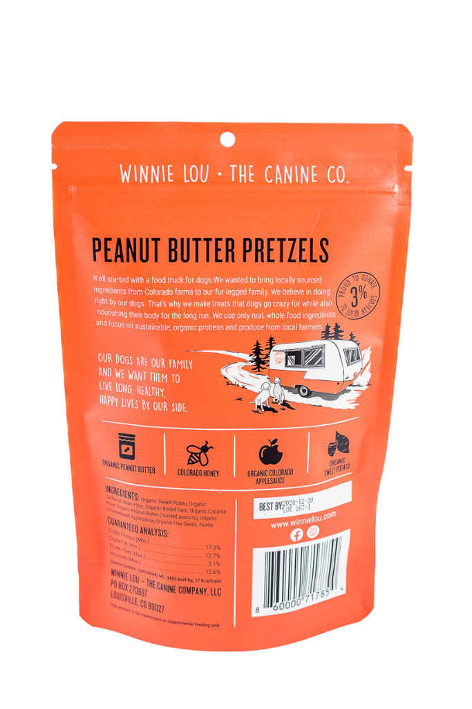 Winnie Lou - The Canine Co. - Peanut Butter Pretzels