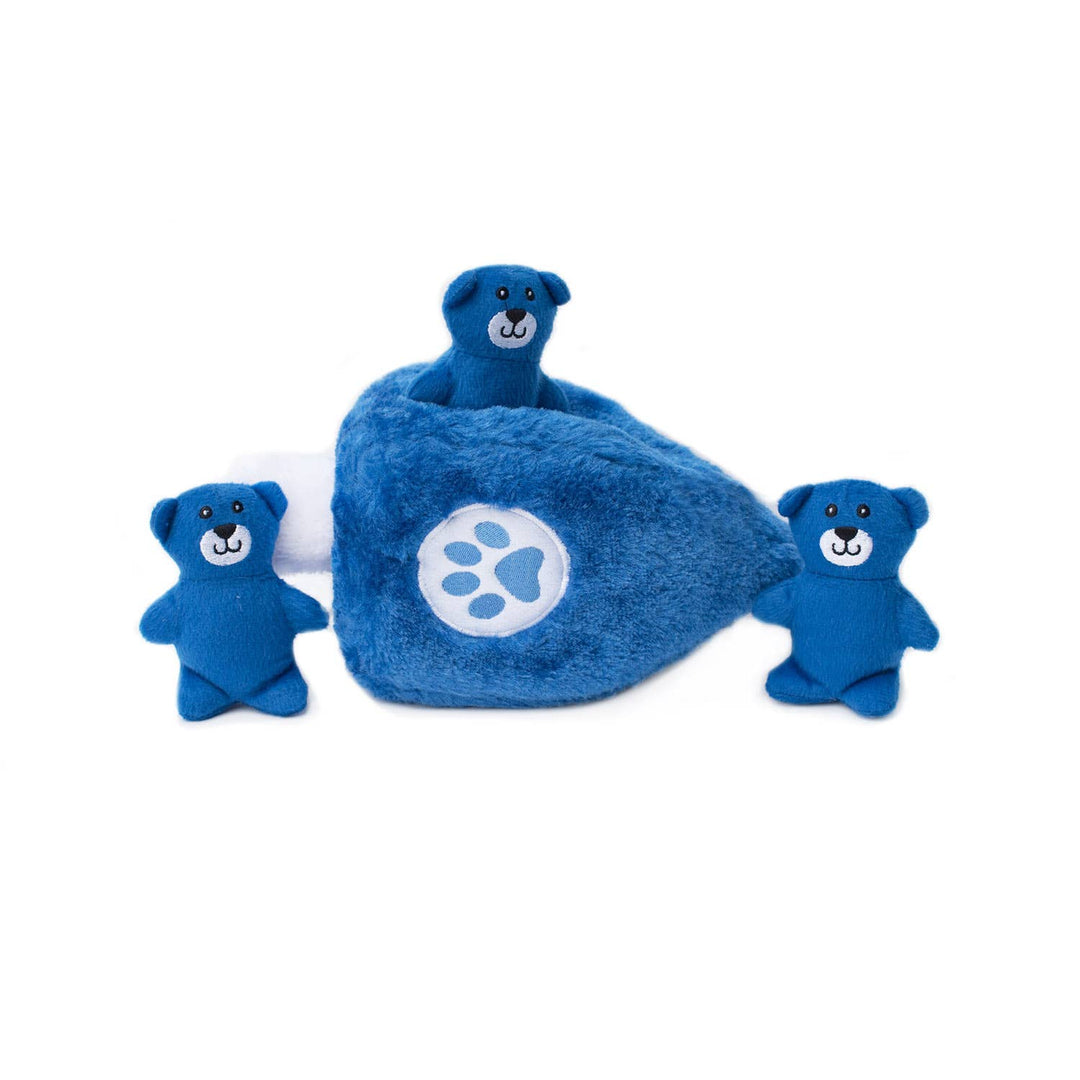 ZippyPaws - Hanukkah Burrow - Dreidel - Holiday Dog Toy