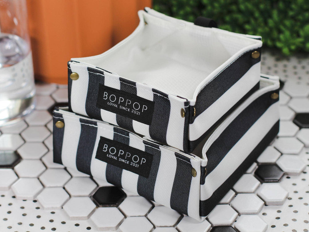 Bop Pop Pets - CABANA | Portable Pet Bowl: Small |  4.5in x 4.5in