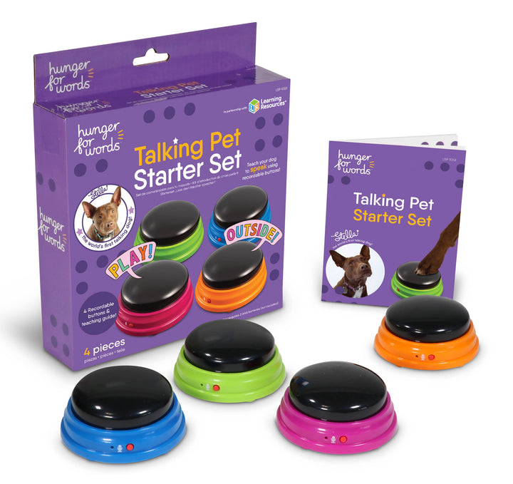 Hunger for Words and Brightkins - Hunger For Words Talking Pet Starter Set