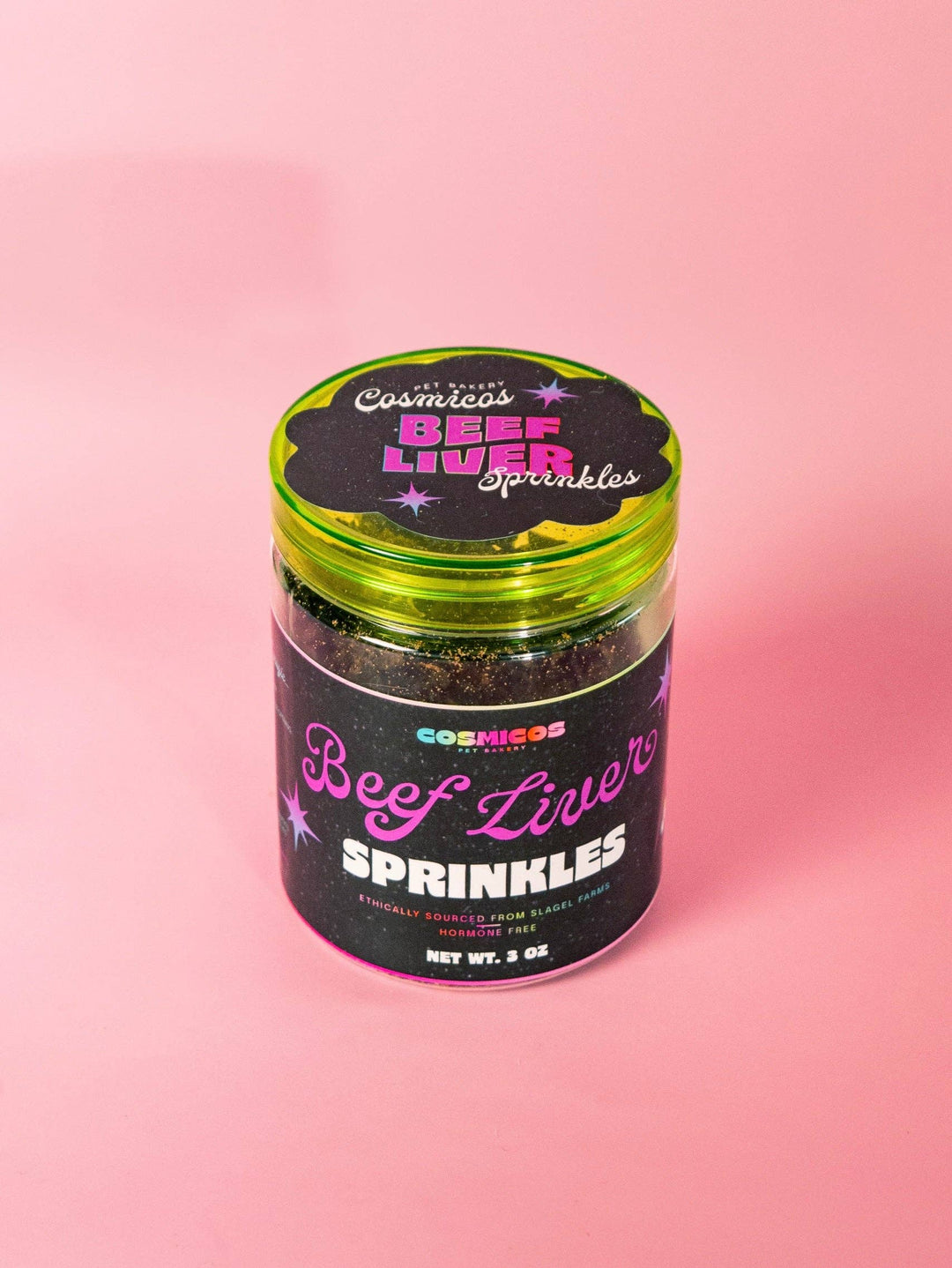 Cosmicos Pet Bakery - Beef Liver Sprinkles | Food Topper for Cats and Dogs