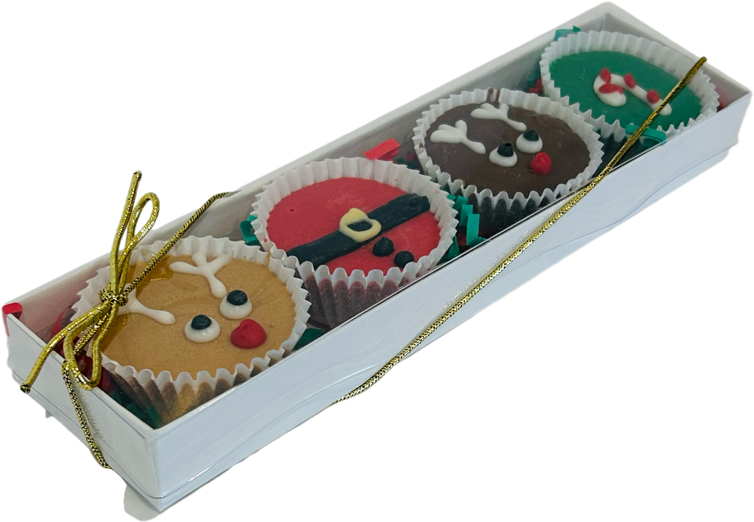 DELCO DOG CO. - Christmas Paw Cup Dog Treat Sleeve