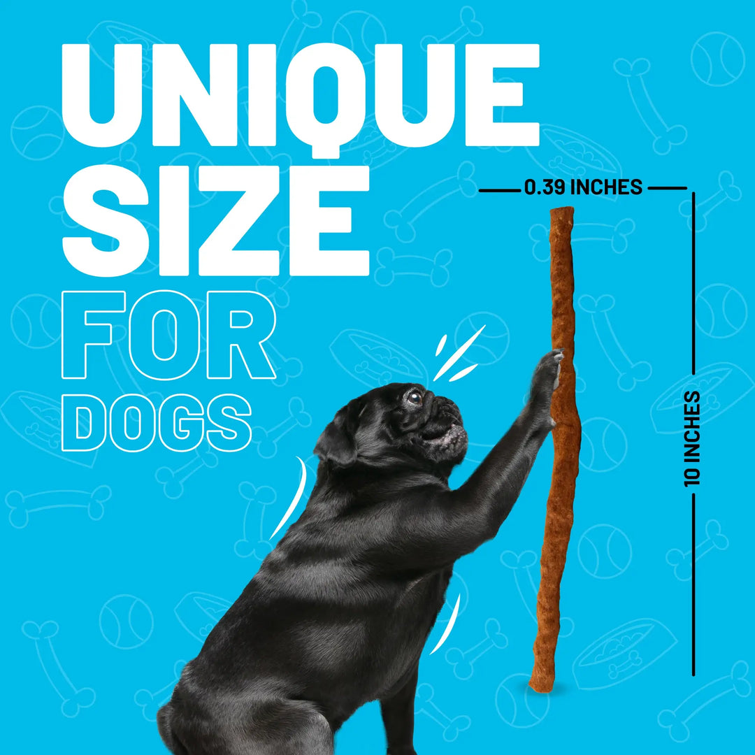 Poochie Butter - Toy Filler + 10" Beef Stick: Large (Over 70lbs)