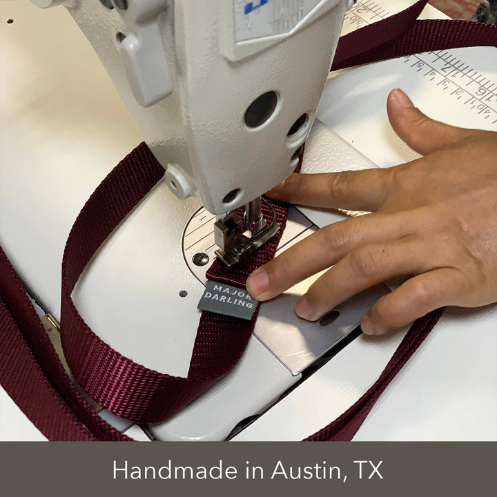 Major Darling - Leopard Print with Peach Martingale Collar: Medium