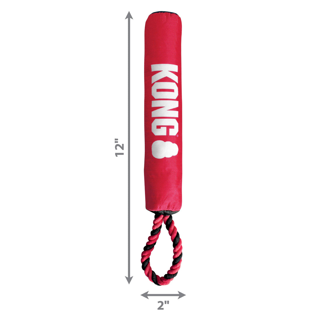 Pet Palette Distribution - KONG® Signature Stick w/Rope Dog Fetch Toy Medium
