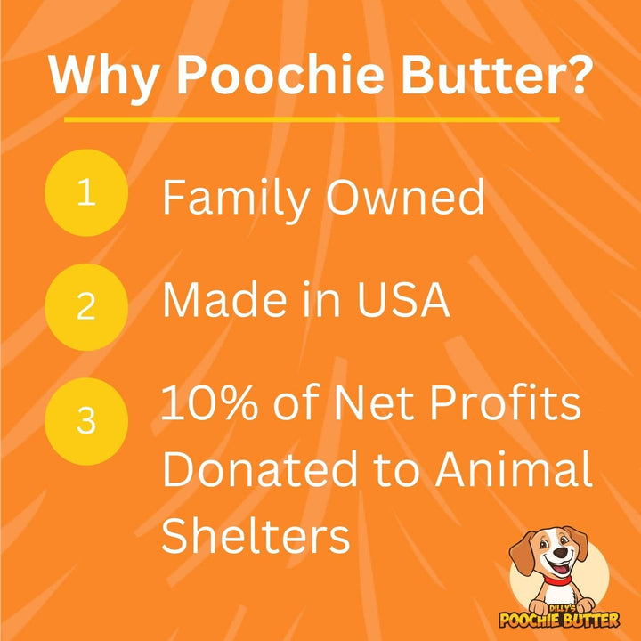Poochie Butter - 8oz Bacon & Cheese Soft Chewy Dog Treats: 8oz