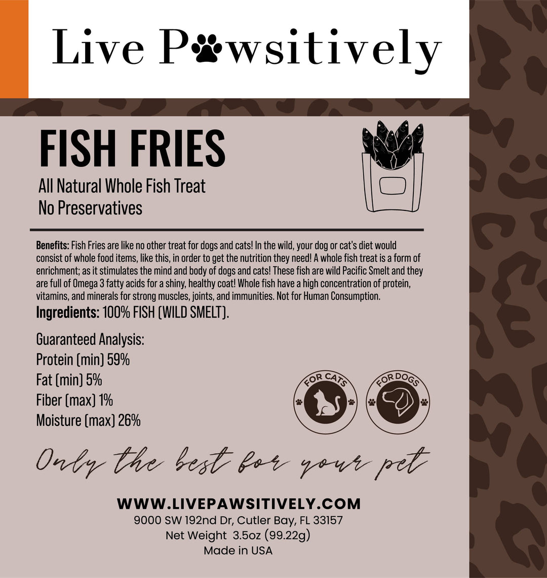 Live Pawsitive - Fish Fries