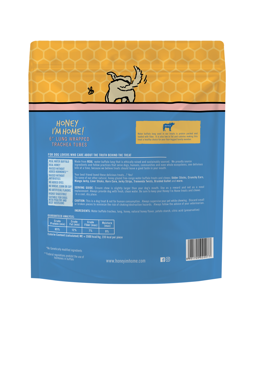 Honey I'm Home - 6" TRACHEA WHEEZY WRAPS