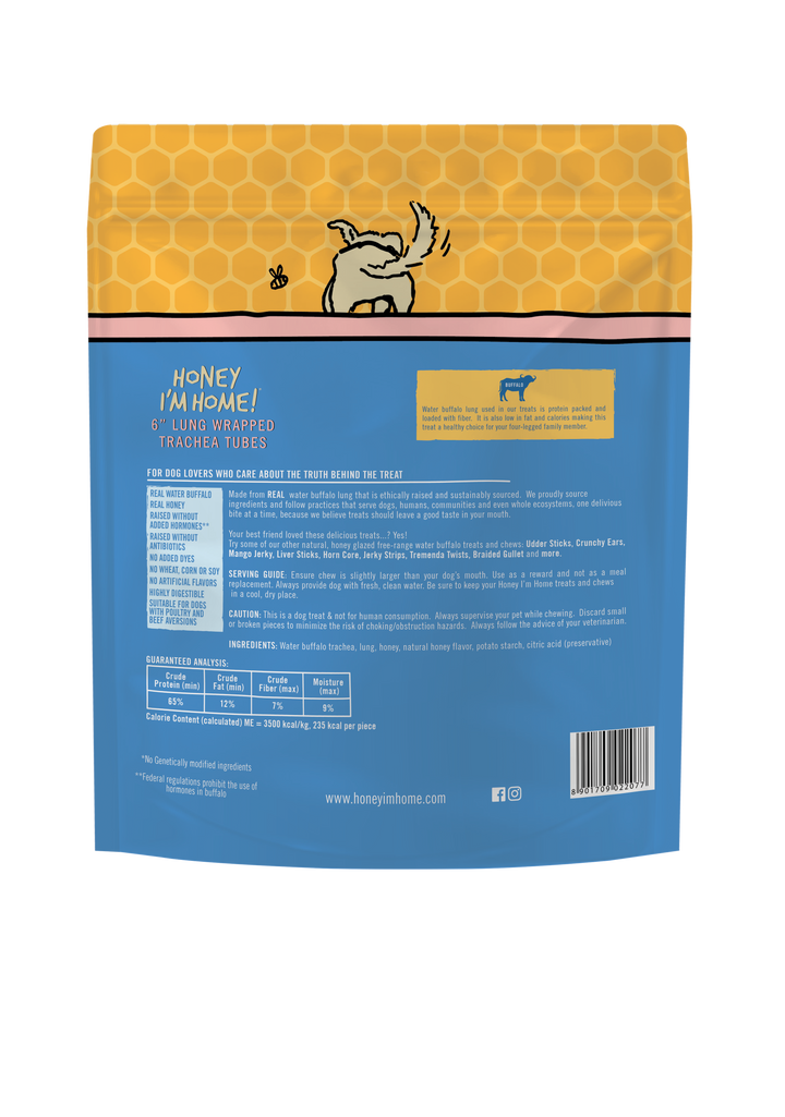 Honey I'm Home - 6" TRACHEA WHEEZY WRAPS