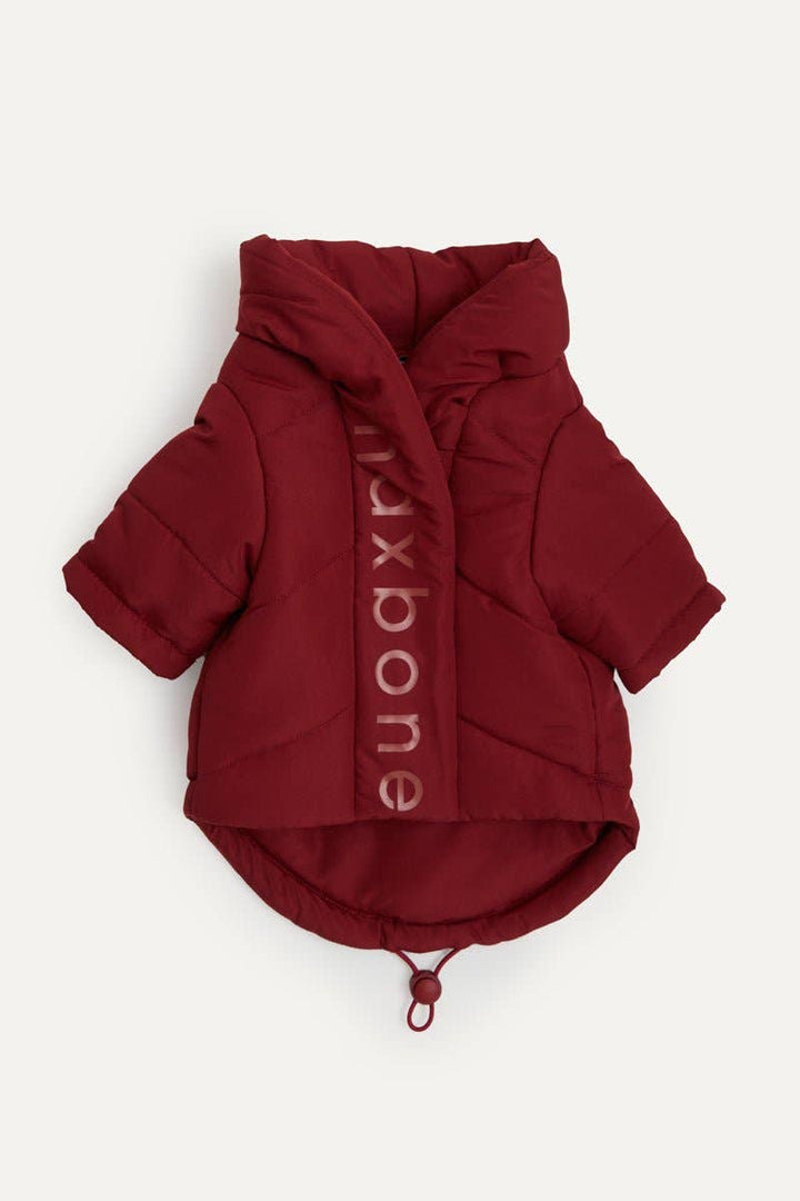 maxbone - Wrap Puffer Jacket : Berry / Small