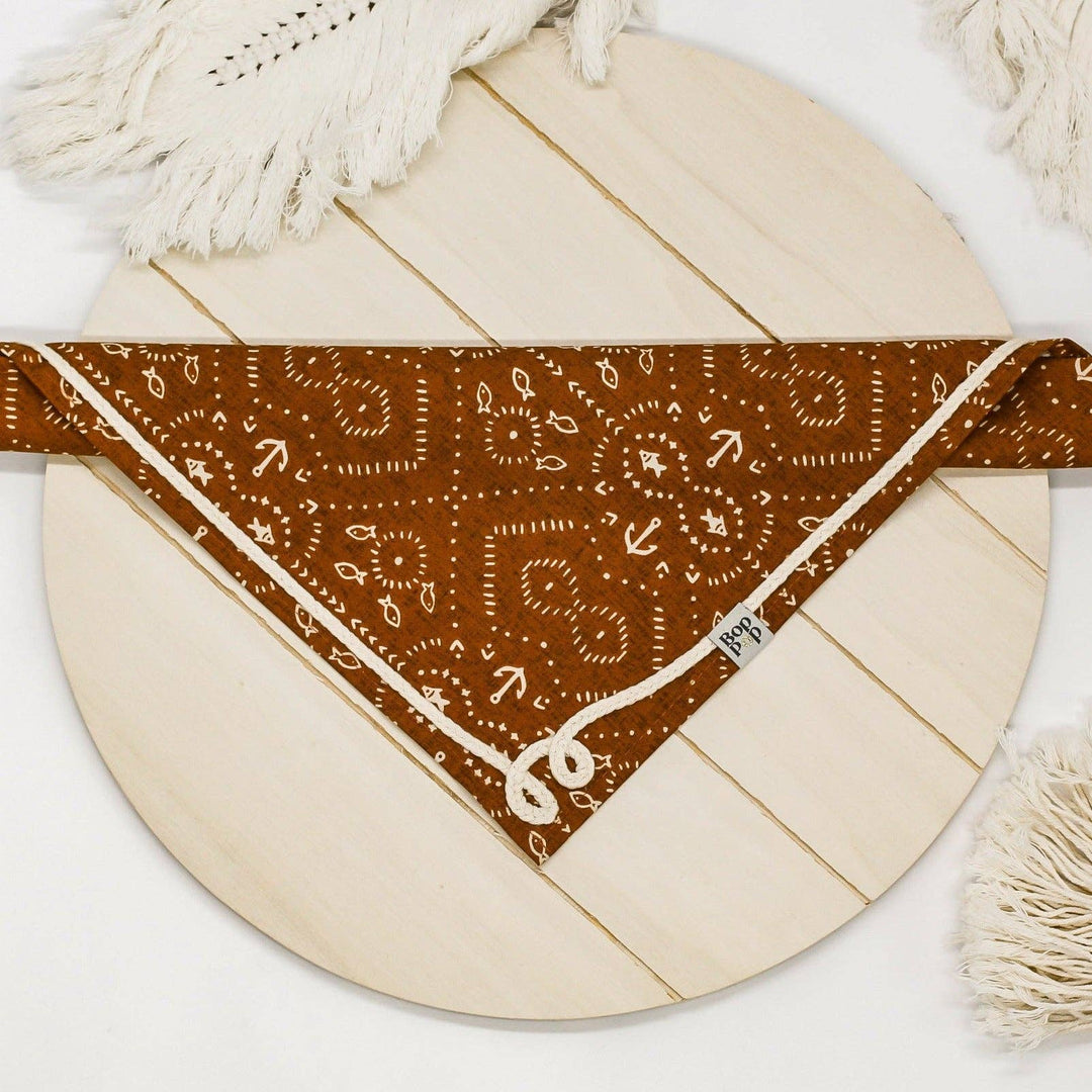 Bop Pop Pets - Bo-West Bandana | Lasso Rope Trim