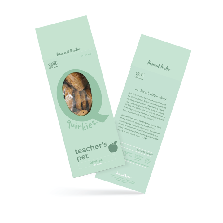 Pet Snax by Petknowledgy - Quirkies - Teacher's Pet - Apple Pie - 12 oz