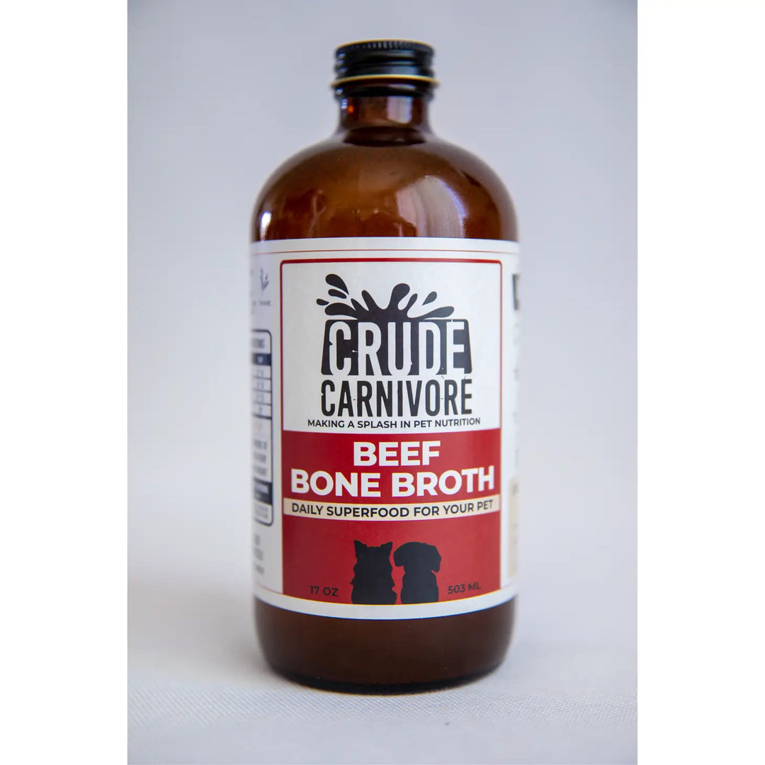 Crude Carnivore - Beef Bone Broth 16 OZ