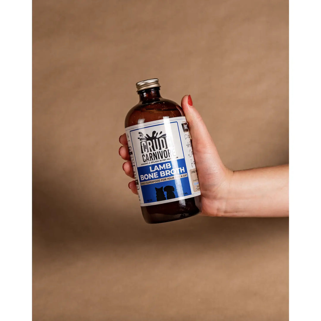 Crude Carnivore - Lamb Bone Broth 16 OZ