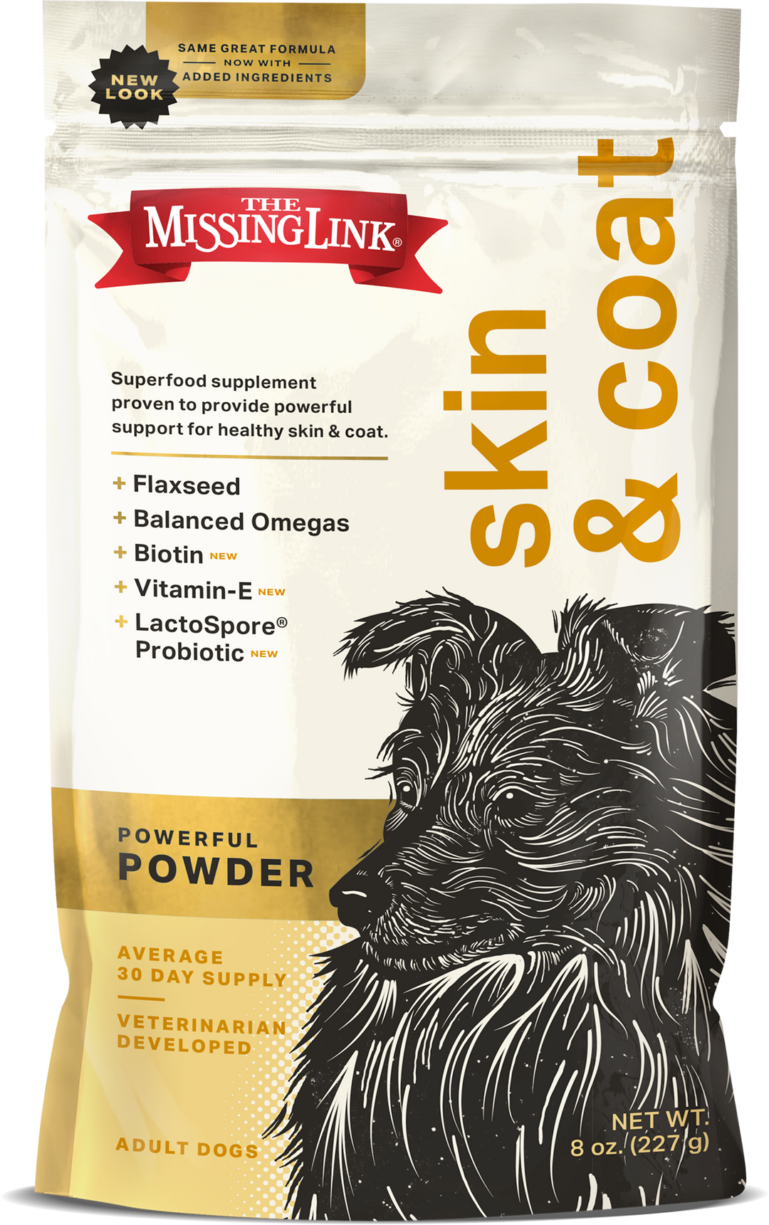 Pet Palette Distribution - The Missing Link - Original Skin & Coat Dog 8oz