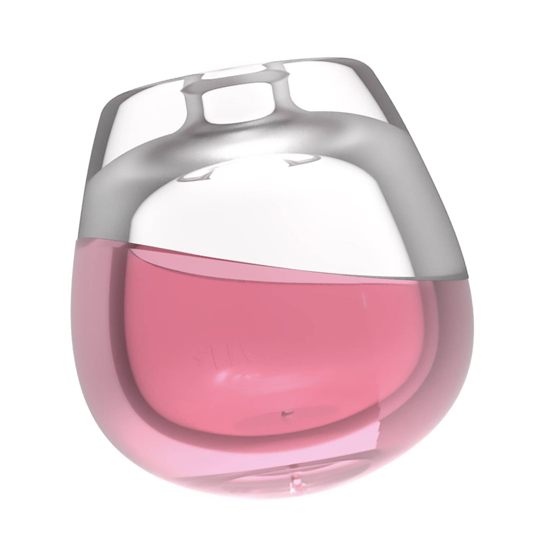 Pet Palette Distribution - BARK Super Chewer Valentine's Tipsy Rosé Rubber Wine Dog Toy