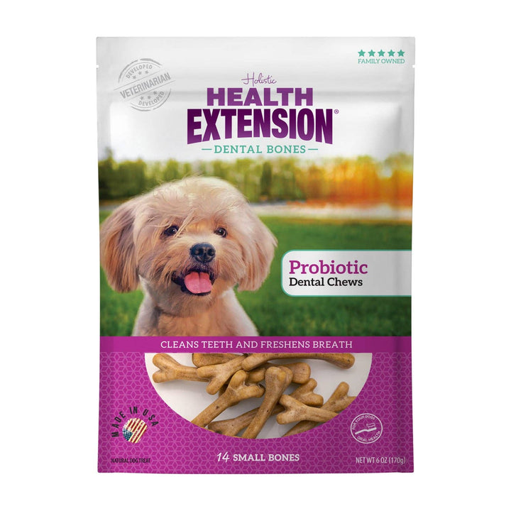 Health Extension Pet Care - Probiotic Dental Bones: 14-pack
