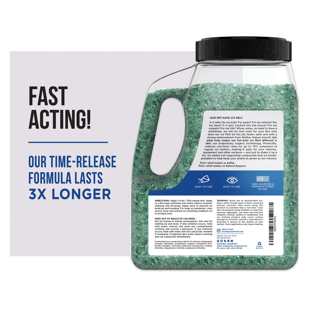 Natural Rapport - The Only Pet-Safe Ice Melt You Need