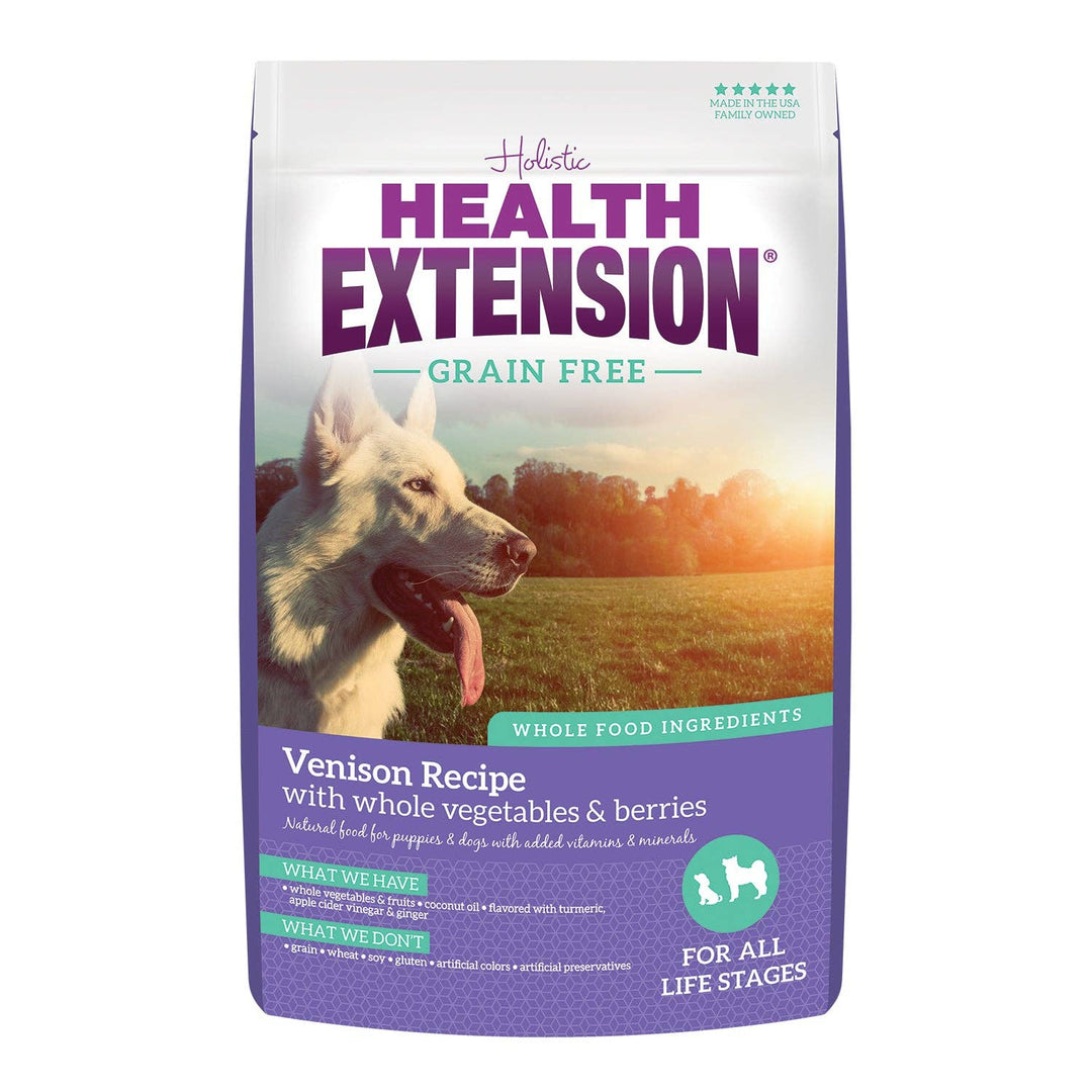 Health Extension Pet Care - Grain Free Venison & Sweet Potato Recipe: 4lb