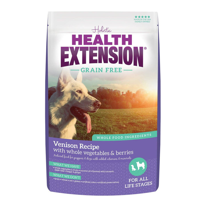 Health Extension Pet Care - Grain Free Venison & Sweet Potato Recipe: 4lb