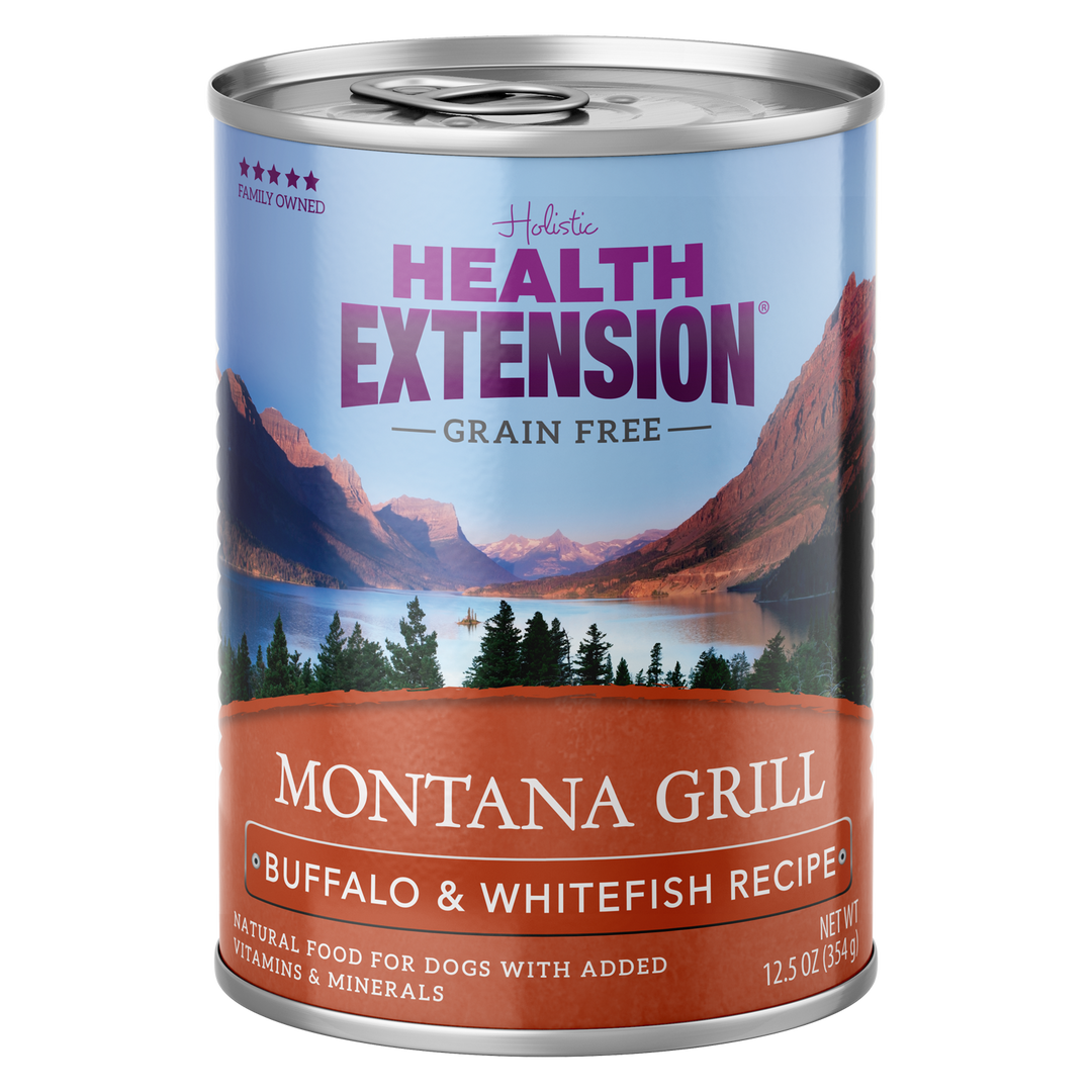 Health Extension Pet Care - Montana Grill - Buffalo & Whitefish Recipe