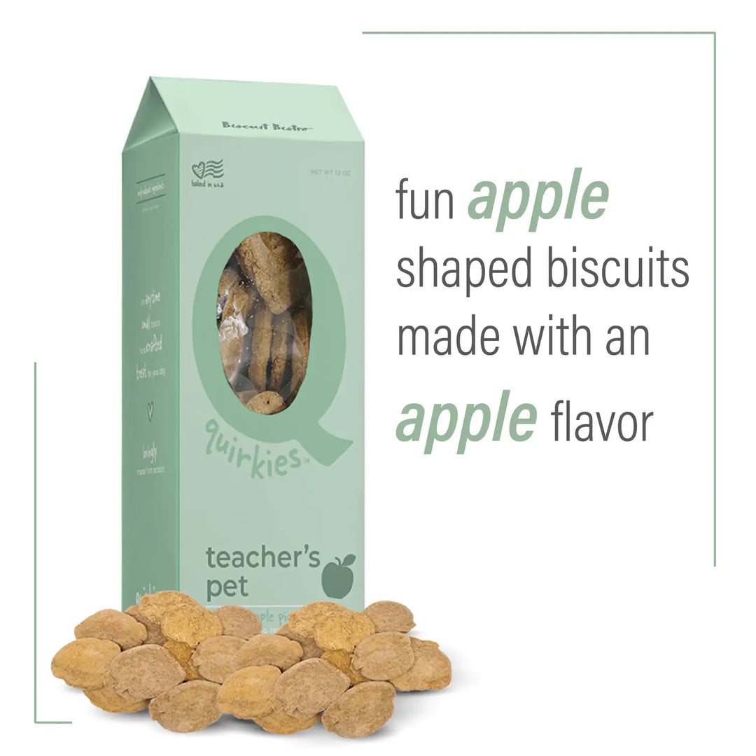 Pet Snax by Petknowledgy - Quirkies - Teacher's Pet - Apple Pie - 12 oz