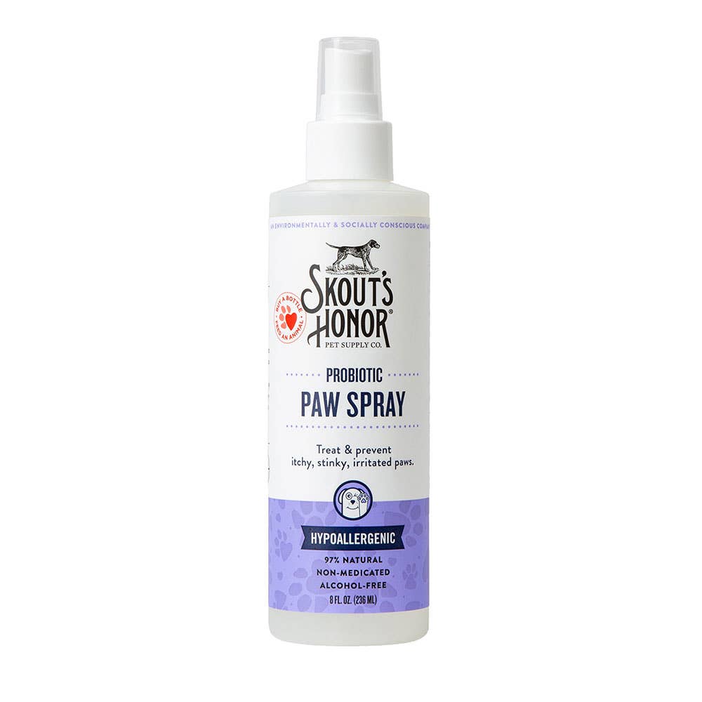 Pet Palette Distribution - Skout's Honor Probiotic Paw Spray 8 oz